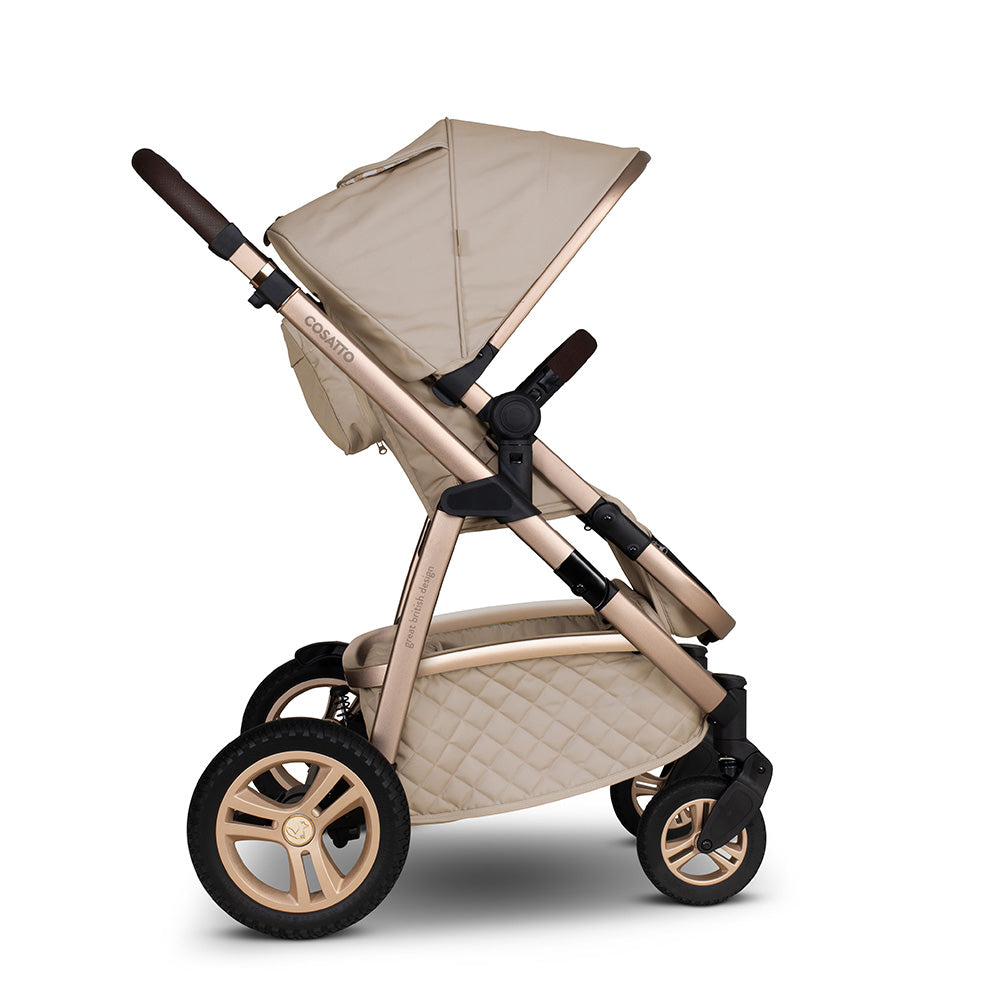 Cosatto Wow 3 All Stage Family Rotate & Recline 2 Base Bundle - Whisper