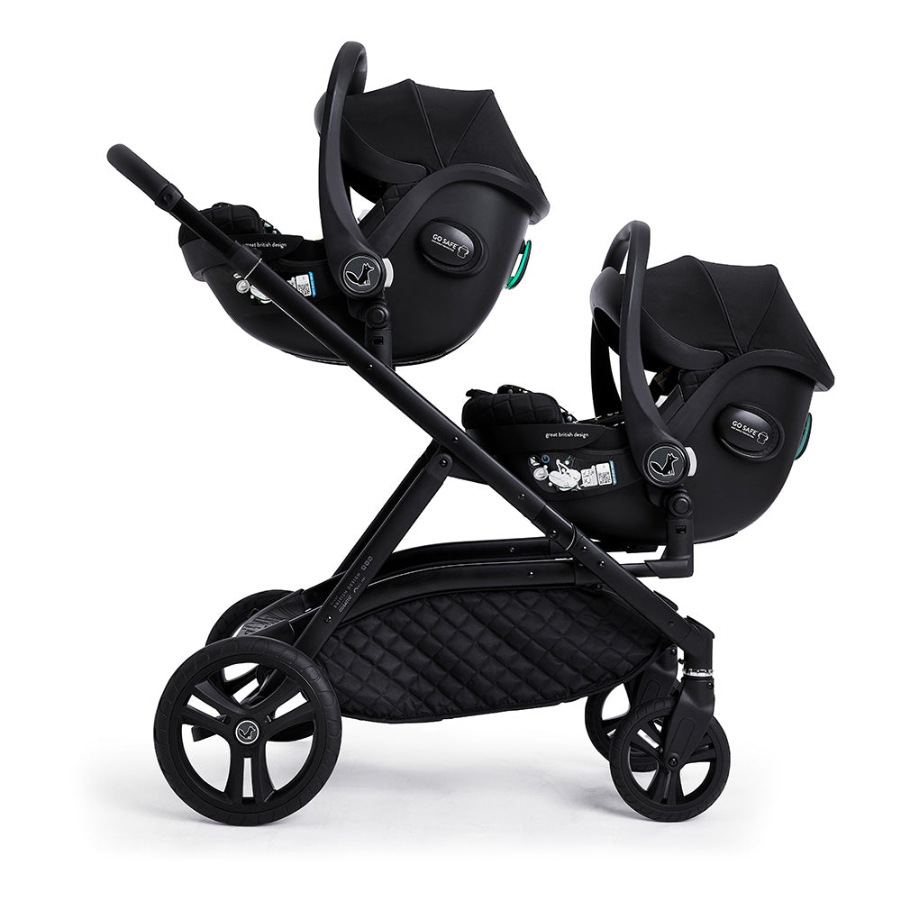 Cosatto Wow XL Twin Rotating Everything Bundle - Silhouette