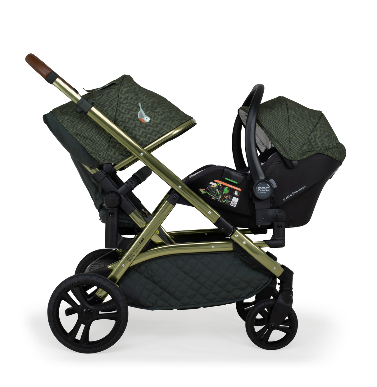 Cosatto Wow XL Pram and Pushchair - Bureau