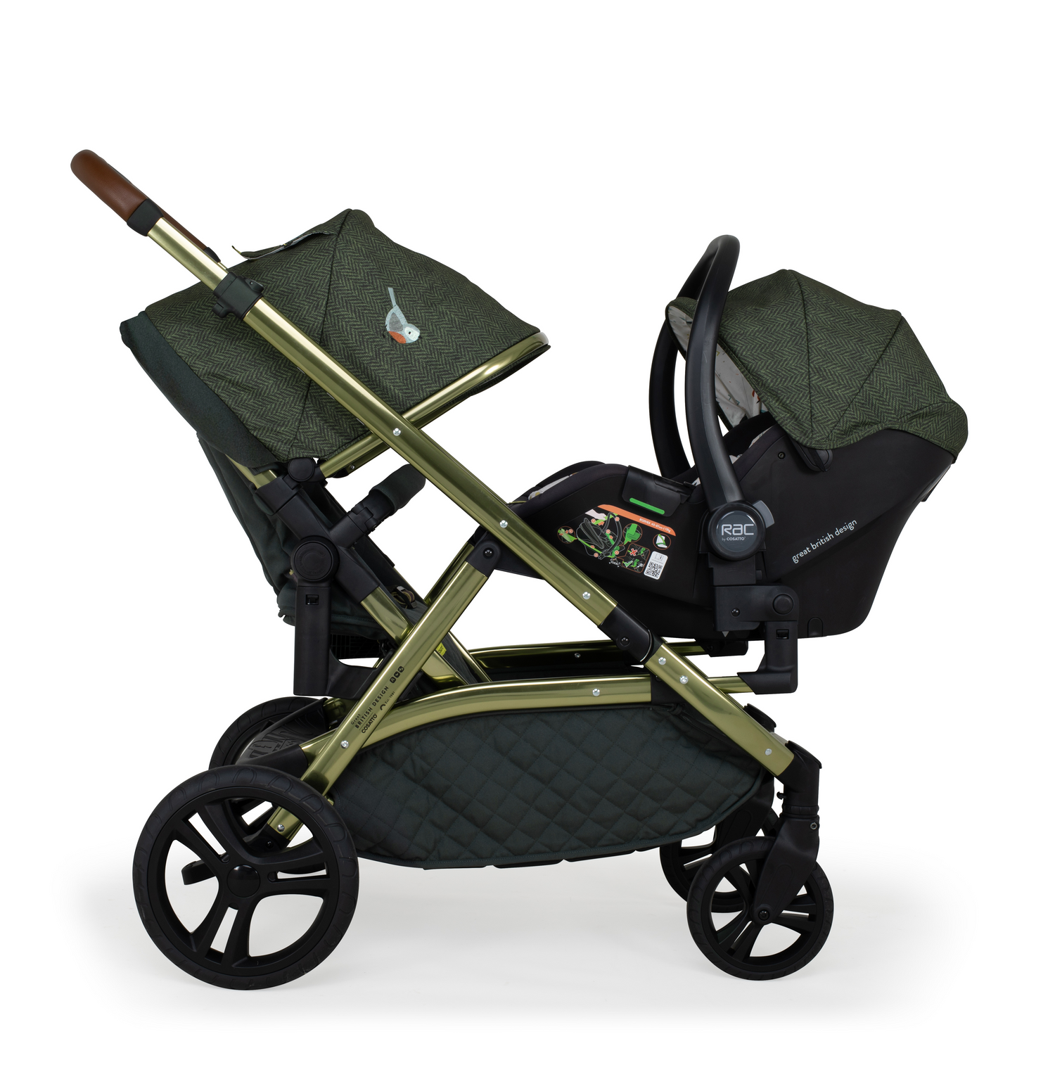 Cosatto Wow XL Pram and Pushchair - Bureau