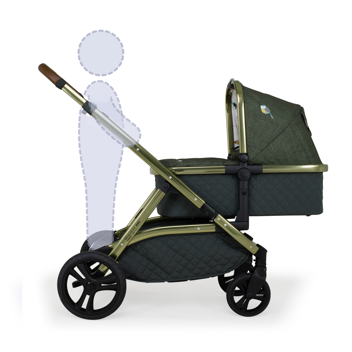 Cosatto Wow XL Pram and Pushchair - Bureau