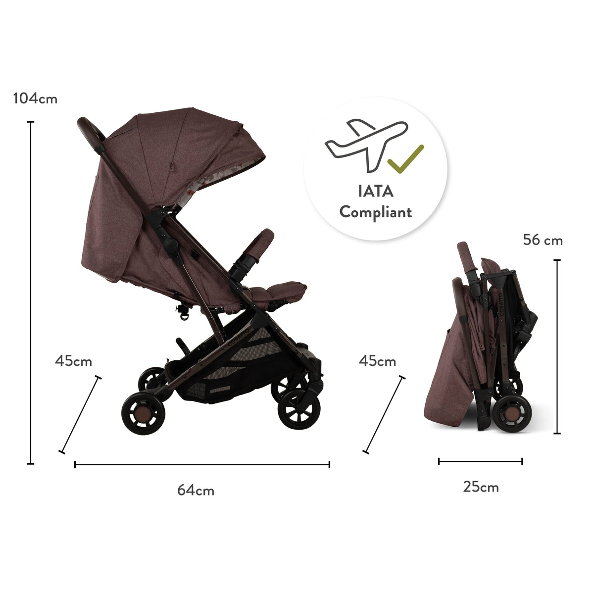 Cosatto Yo! Stroller - Bear Hug