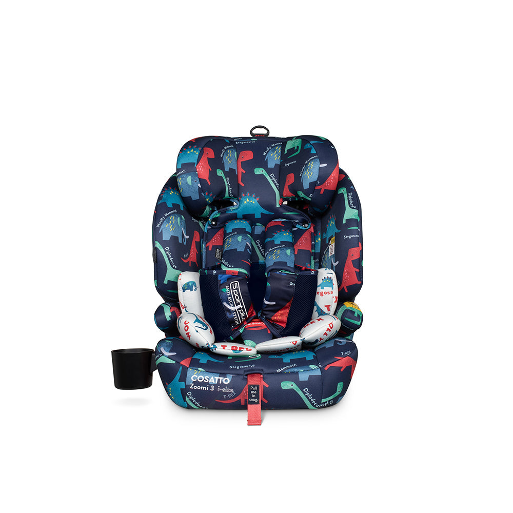 Cosatto Zoomi 3 i-Size Car Seat - D is for Dino