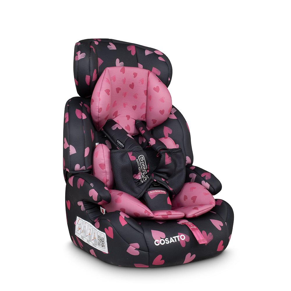 Cosatto Zoomi Group 123 Car Seat - Charcoal Lighthearted