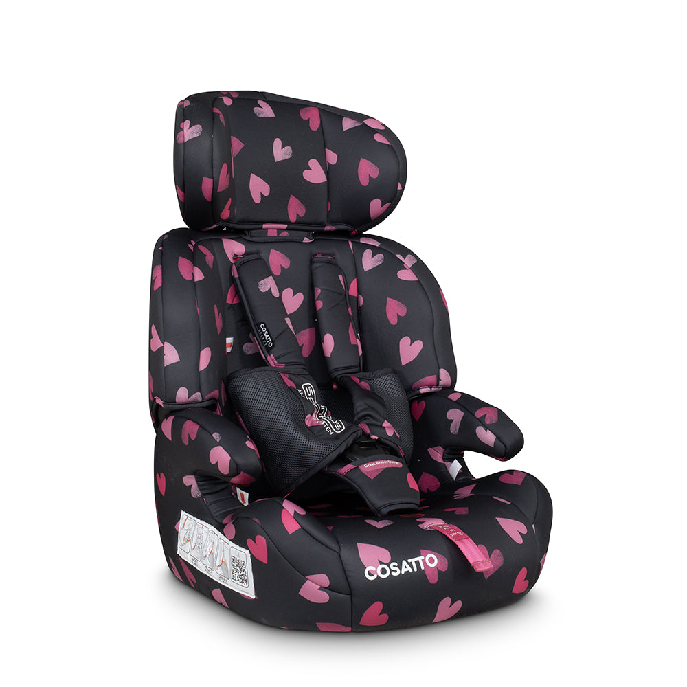 Cosatto Zoomi Group 123 Car Seat - Charcoal Lighthearted