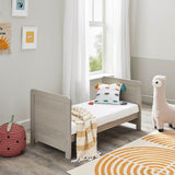 Babymore Caro Mini Cot Bed - Grey Wash