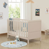 Babymore Caro Urban Mini Cot Bed - Cashmere