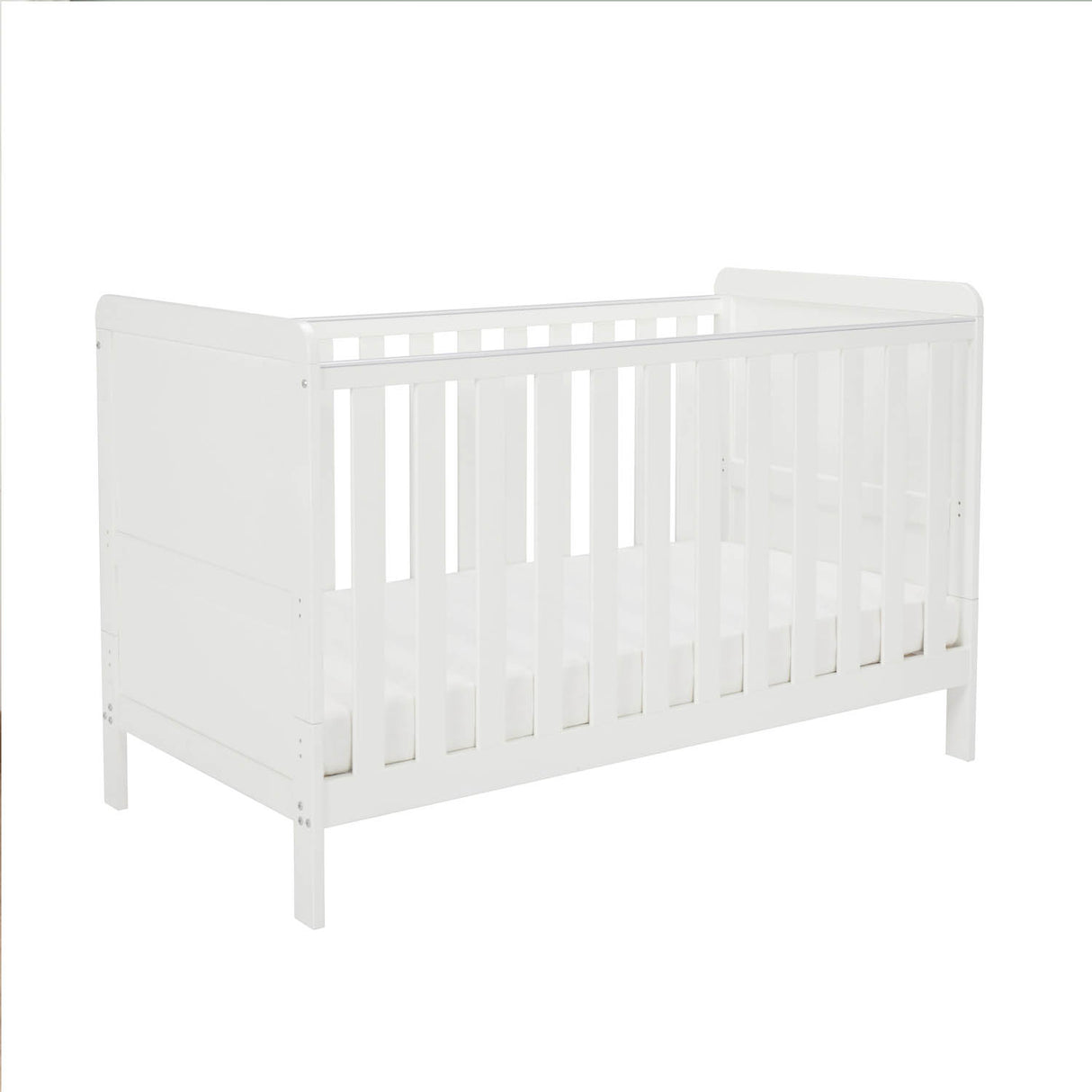 Babymore Caro Urban Cot Bed - White