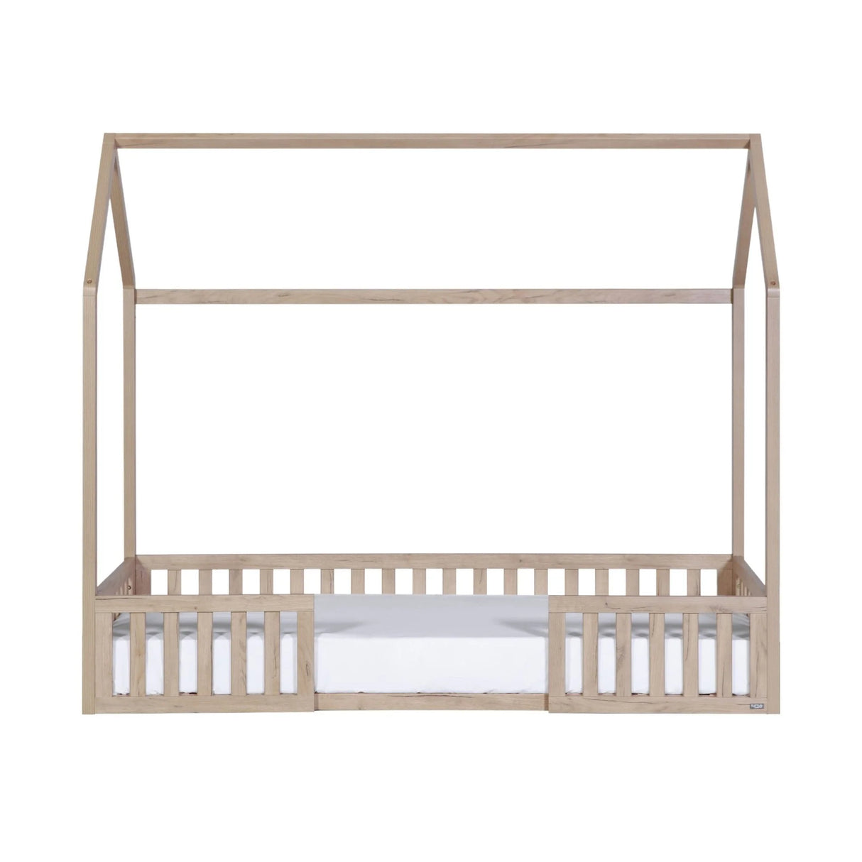 Tutti Bambini Casa Grande Montessori House Floor Bed - Harvest Oak