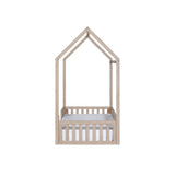 Tutti Bambini Casa Grande Montessori House Floor Bed - Harvest Oak