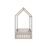 Tutti Bambini Casa Grande Montessori House Floor Bed - Harvest Oak