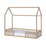 Tutti Bambini Casa Grande Montessori House Floor Bed - Harvest Oak