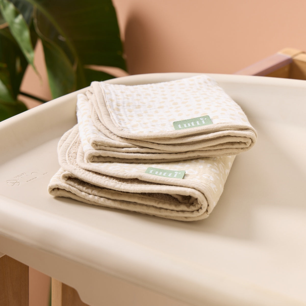Tutti Bambini Changing Mat Liner 2pk - Love Cats