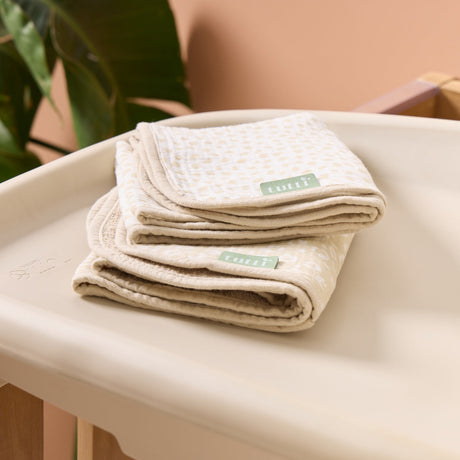 Tutti Bambini Changing Mat Liner 2pk - Love Cats