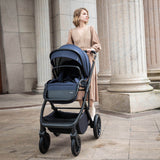 Babymore Chia Pram & Pushchair - Midnight Blue