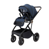 Babymore Chia Pram & Pushchair - Midnight Blue