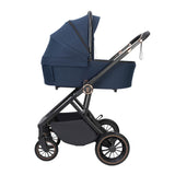 Babymore Chia Travel System + Coco Car Seat - Midnight Blue
