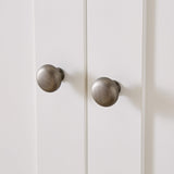 CuddleCo Clara 2 Door Double Wardrobe - White