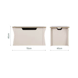 CuddleCo Clara Storage Box - Cashmere and Ash