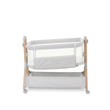 Obaby Cloud Bedside Crib - Grey
