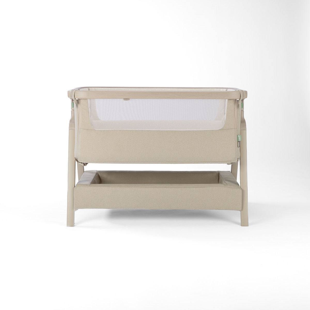 Tutti Bambini CoZee Air 2 Bedside Crib - Soft Walnut / Cocoa