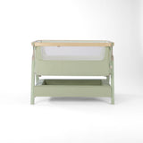 Tutti Bambini CoZee Air 2 Bedside Crib - Drifted Oak / Eucalyptus