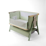 Tutti Bambini CoZee Air 2 Bedside Crib - Drifted Oak / Eucalyptus
