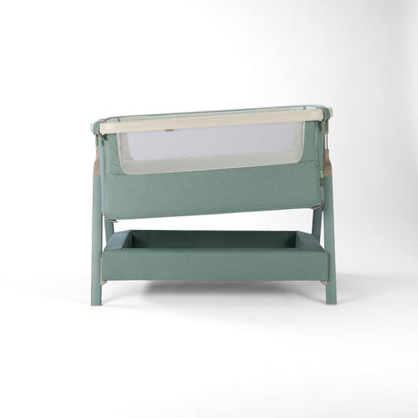 Tutti Bambini CoZee Air 2 Bedside Crib - Whitewash / Kelp