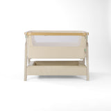 Tutti Bambini CoZee Air 2 Bedside Crib - Toasted Oak / Sand