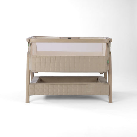 Tutti Bambini CoZee Sense Bedside Crib - Soft Walnut / Cocoa
