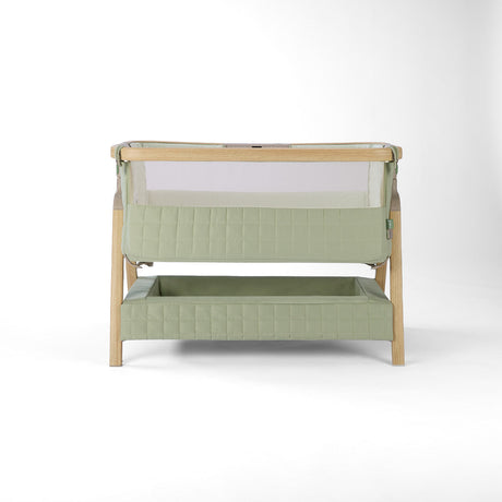 Tutti Bambini CoZee Sense Bedside Crib - Drifted Oak / Eucalyptus