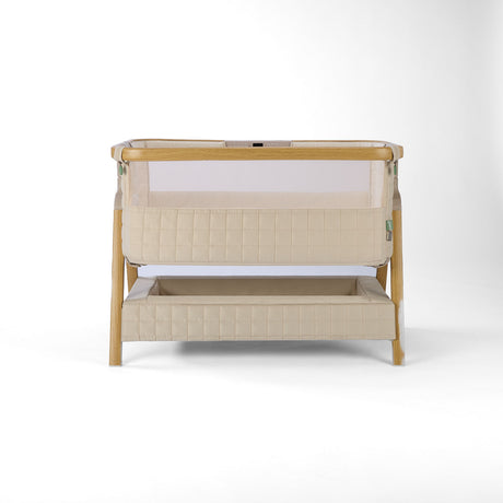Tutti Bambini CoZee Sense Bedside Crib - Toasted Oak / Sand