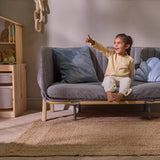Tutti Bambini CoZee XL Junior Bed & Sofa Expansion Pack - Oak & Charcoal