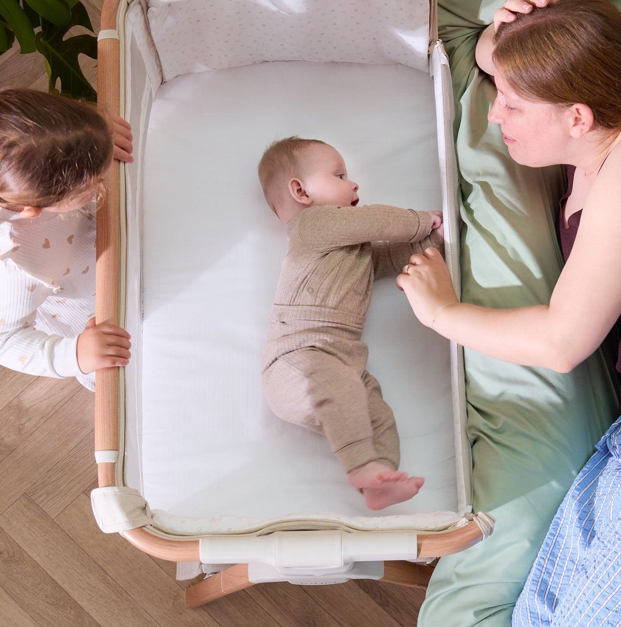 Tutti Bambini CoZee XL 5-in-1 - Scandinavian Walnut & Ecru