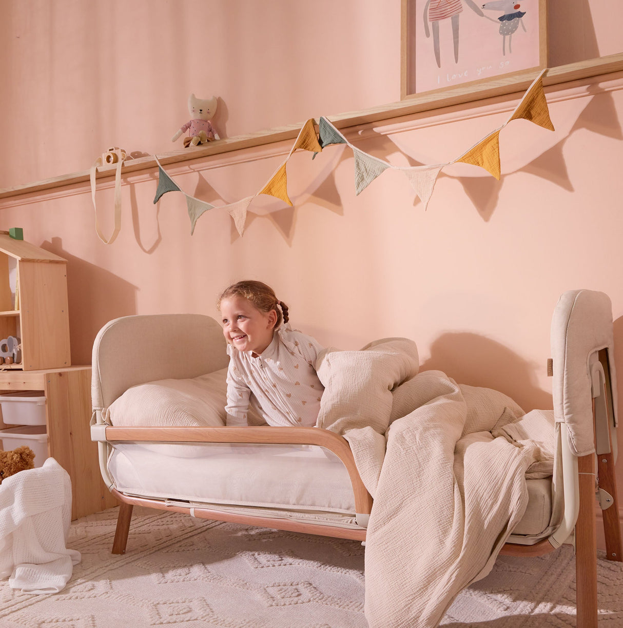 Tutti Bambini CoZee XL 5-in-1 - Scandinavian Walnut & Ecru