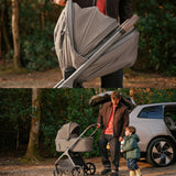 Silver Cross Cove 2 Ultimate Cybex Cloud T Car Seat Bundle - Champagne