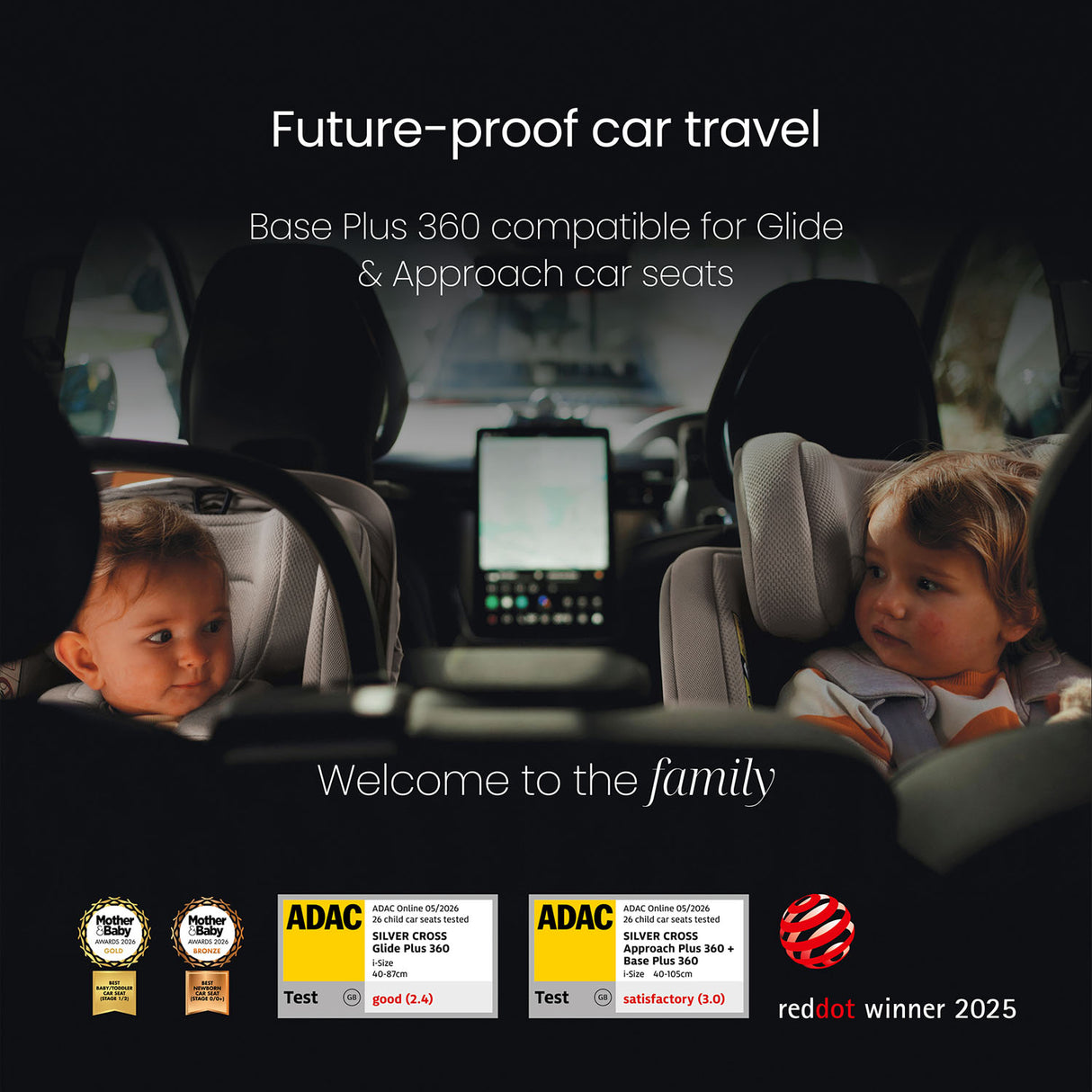 Silver Cross Cove 2 Ultimate 360 Car Seat Bundle - Champagne
