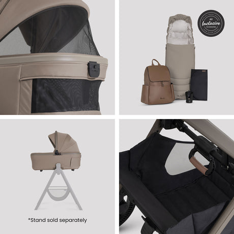 Silver Cross Cove 2 Ultimate 360 Car Seat Bundle - Champagne
