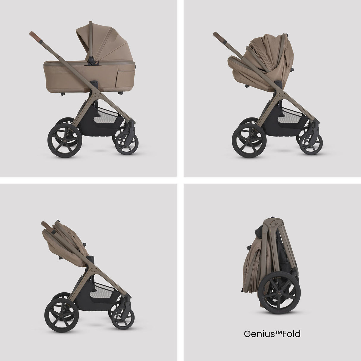 Silver Cross Cove 2 Ultimate 360 Family Car Seat Bundle - Champagne