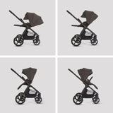 Silver Cross Cove 2 Ultimate 360 Car Seat Bundle - Chocolate