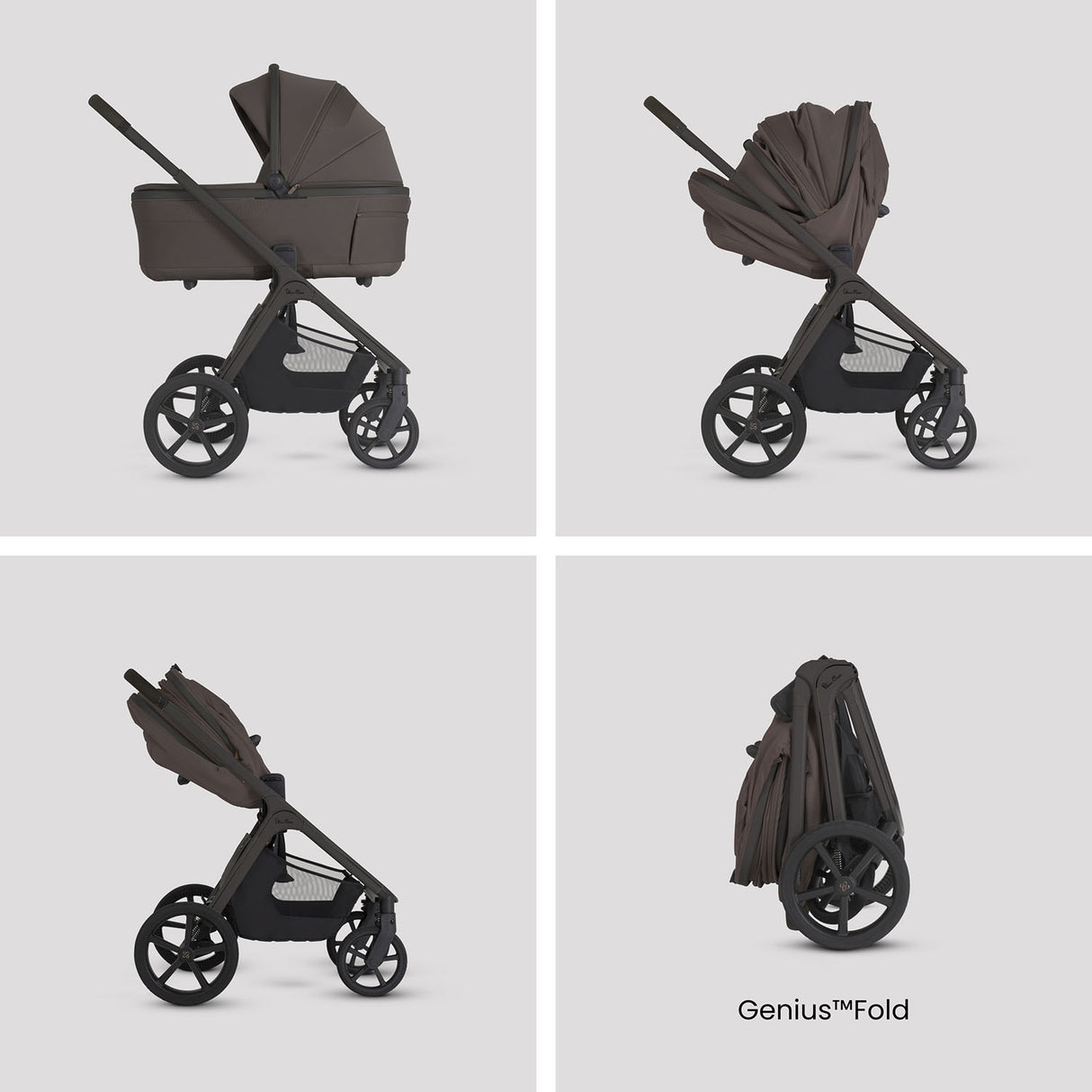 Silver Cross Cove 2 Ultimate 360 Family Car Seat Bundle - Chocolate