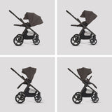 Silver Cross Cove 2 Ultimate 360 Family Car Seat Bundle - Chocolate