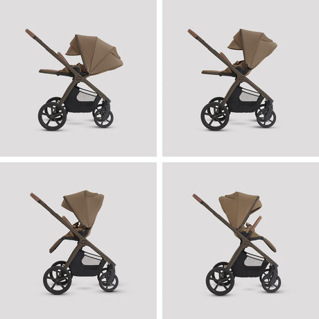 Silver Cross Cove 2 Ultimate Maxi-Cosi Pebble 360 Pro2 Car Seat Bundle - Maple