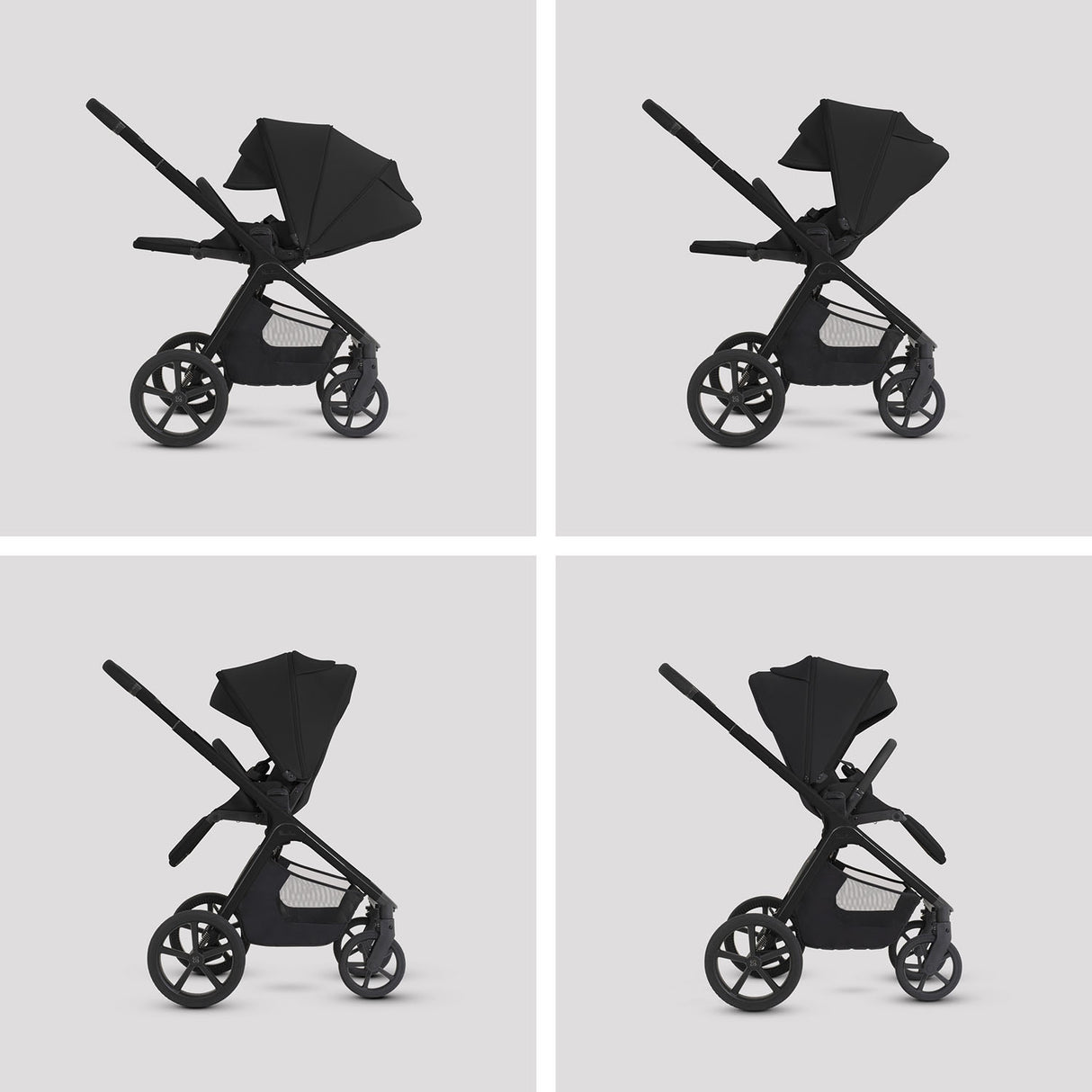 Silver Cross Cove 2 Ultimate Maxi-Cosi Cabriofix i-Size Car Seat Bundle - Onyx