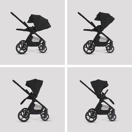 Silver Cross Cove 2 Ultimate Cybex Cloud T Car Seat Bundle - Onyx