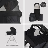 Silver Cross Cove 2 Ultimate Cybex Cloud T Car Seat Bundle - Onyx
