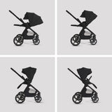 Silver Cross Cove 2 Ultimate 360 Car Seat Bundle - Onyx