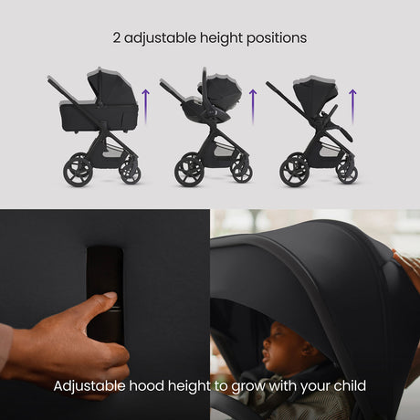 Silver Cross Cove 2 Ultimate 360 Family Car Seat Bundle - Onyx