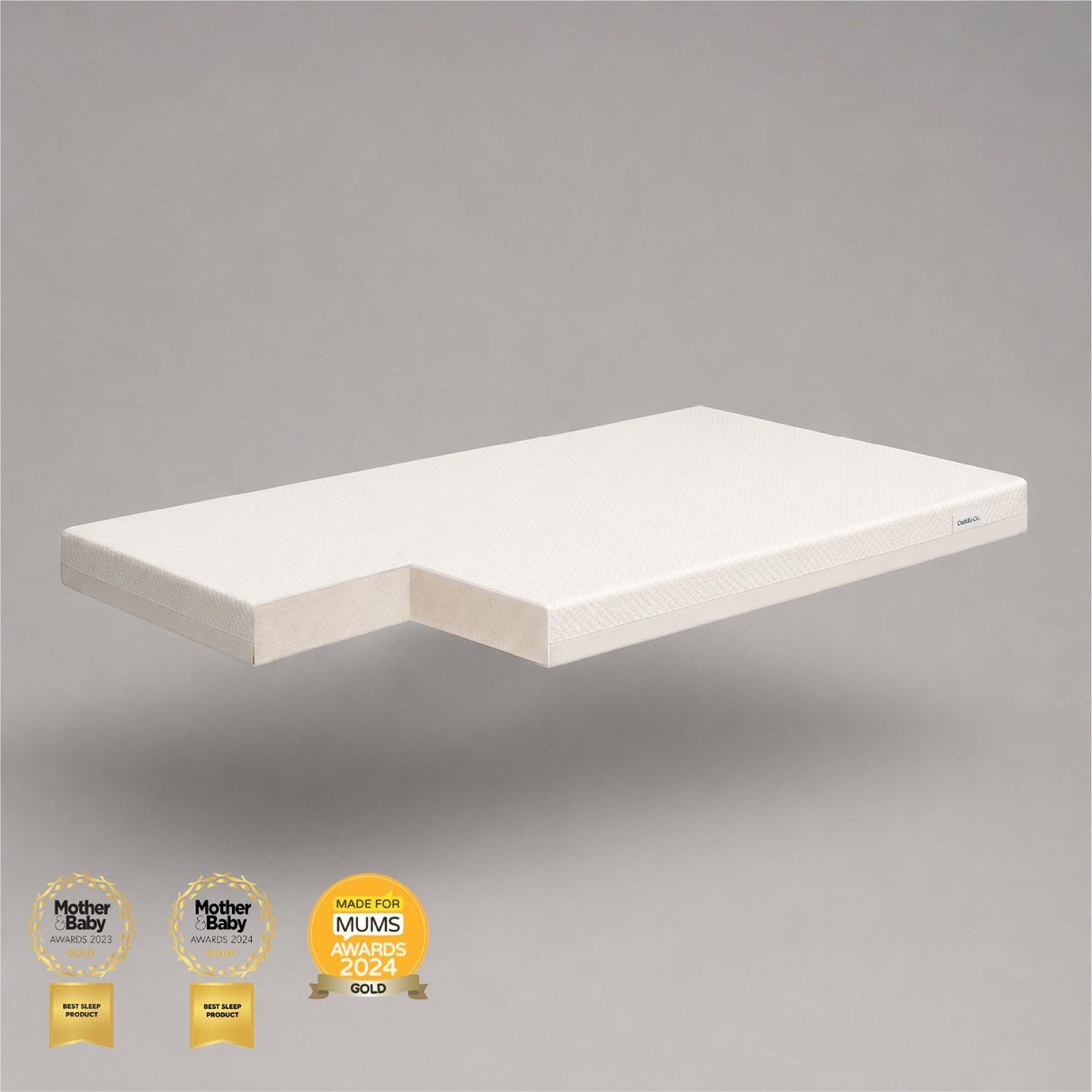 CuddleCo Lullaby Hypo-Allergenic Bamboo Foam Cot Bed Mattress 140 x 70cm