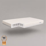 CuddleCo Signature Hypo-Allergenic Bamboo Pocket Sprung Cot Bed Mattress 140 x 70cm